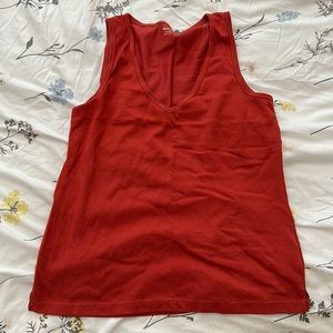 NWT Madewell Tomboy V Neck Tank